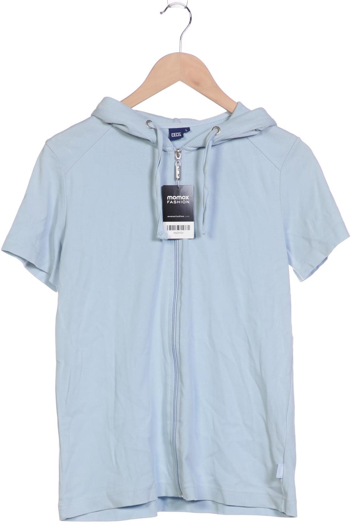 

CECIL Damen Strickjacke, hellblau