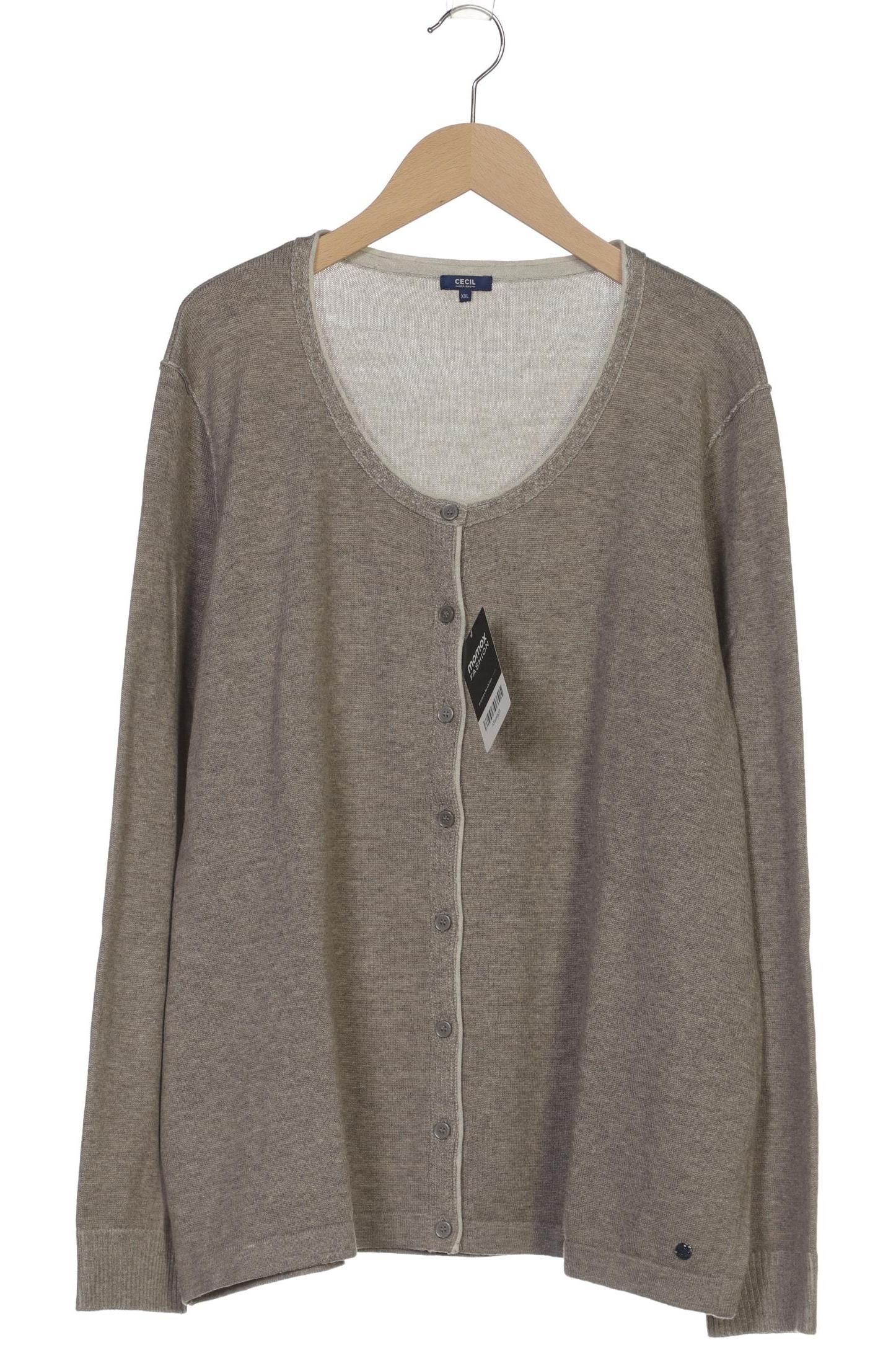

Cecil Damen Strickjacke, grau, Gr. 46
