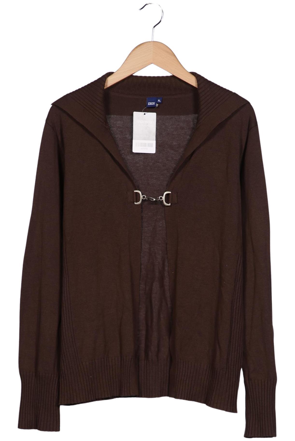 

Cecil Damen Strickjacke, braun, Gr. 44