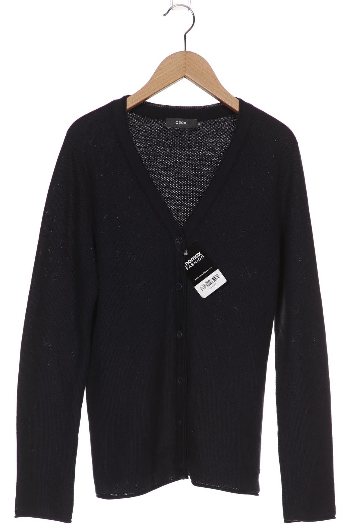 

CECIL Damen Strickjacke, schwarz