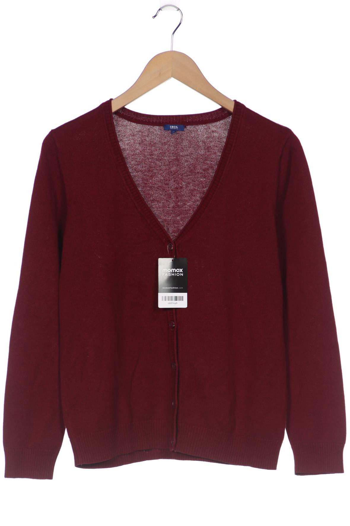 

CECIL Damen Strickjacke, bordeaux