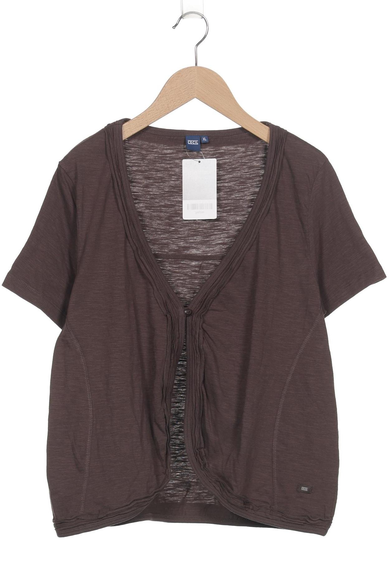 

Cecil Damen Strickjacke, braun, Gr. 44