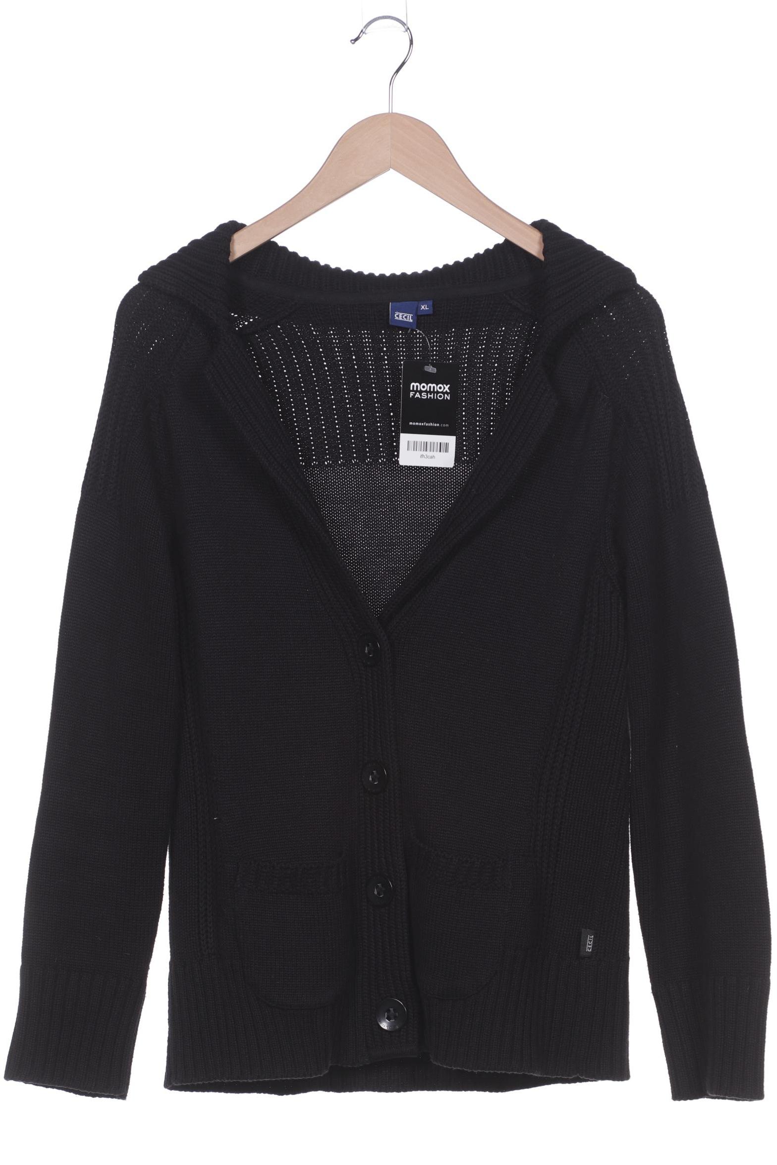 

Cecil Damen Strickjacke, schwarz, Gr. 44