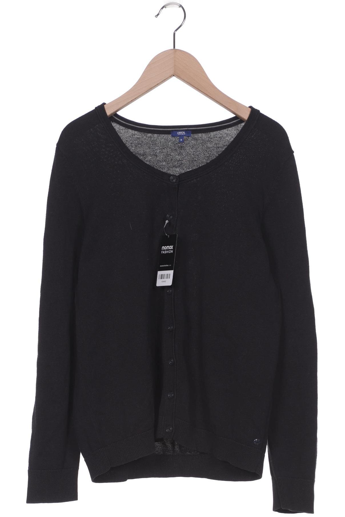 

CECIL Damen Strickjacke, schwarz