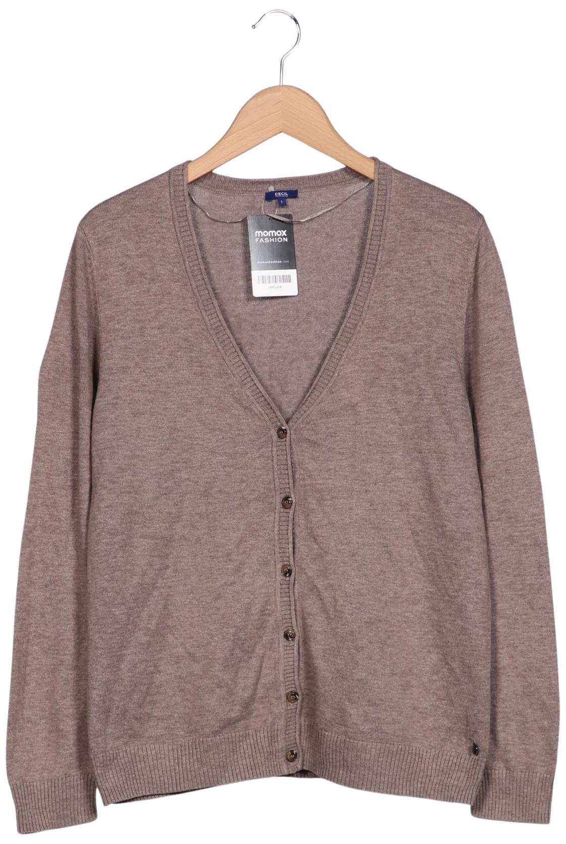 

Cecil Damen Strickjacke, beige, Gr. 42