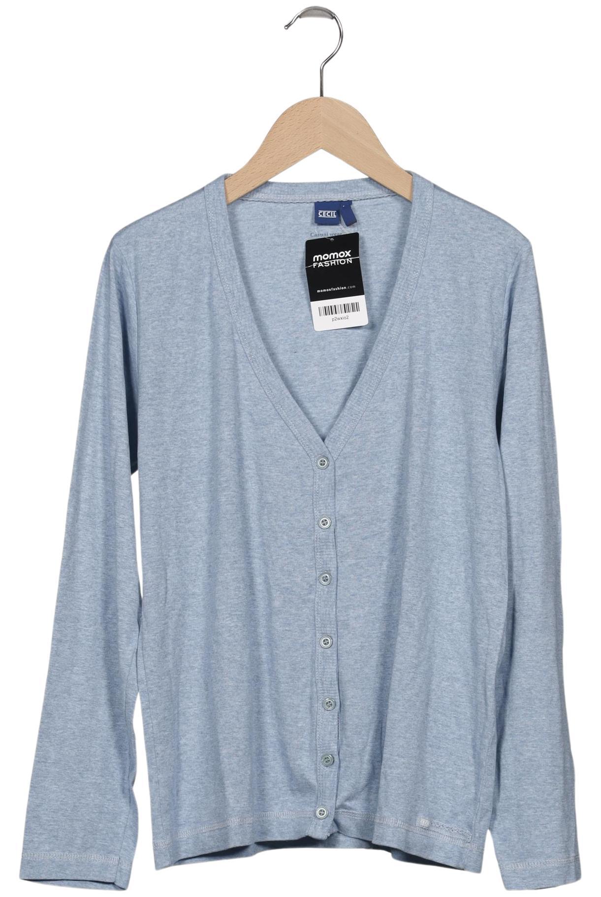 

Cecil Damen Strickjacke, hellblau, Gr. 38