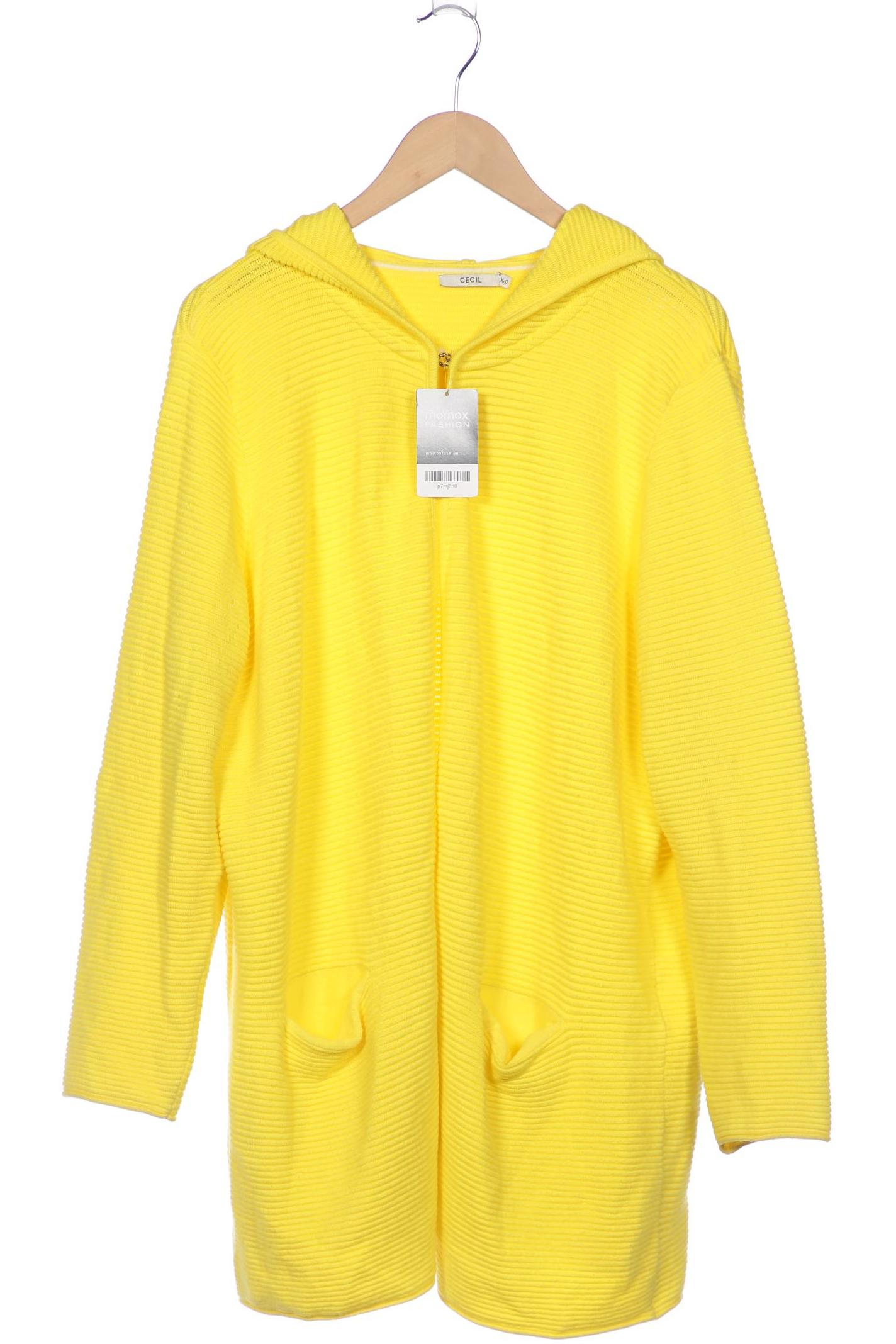 

CECIL Damen Strickjacke, gelb