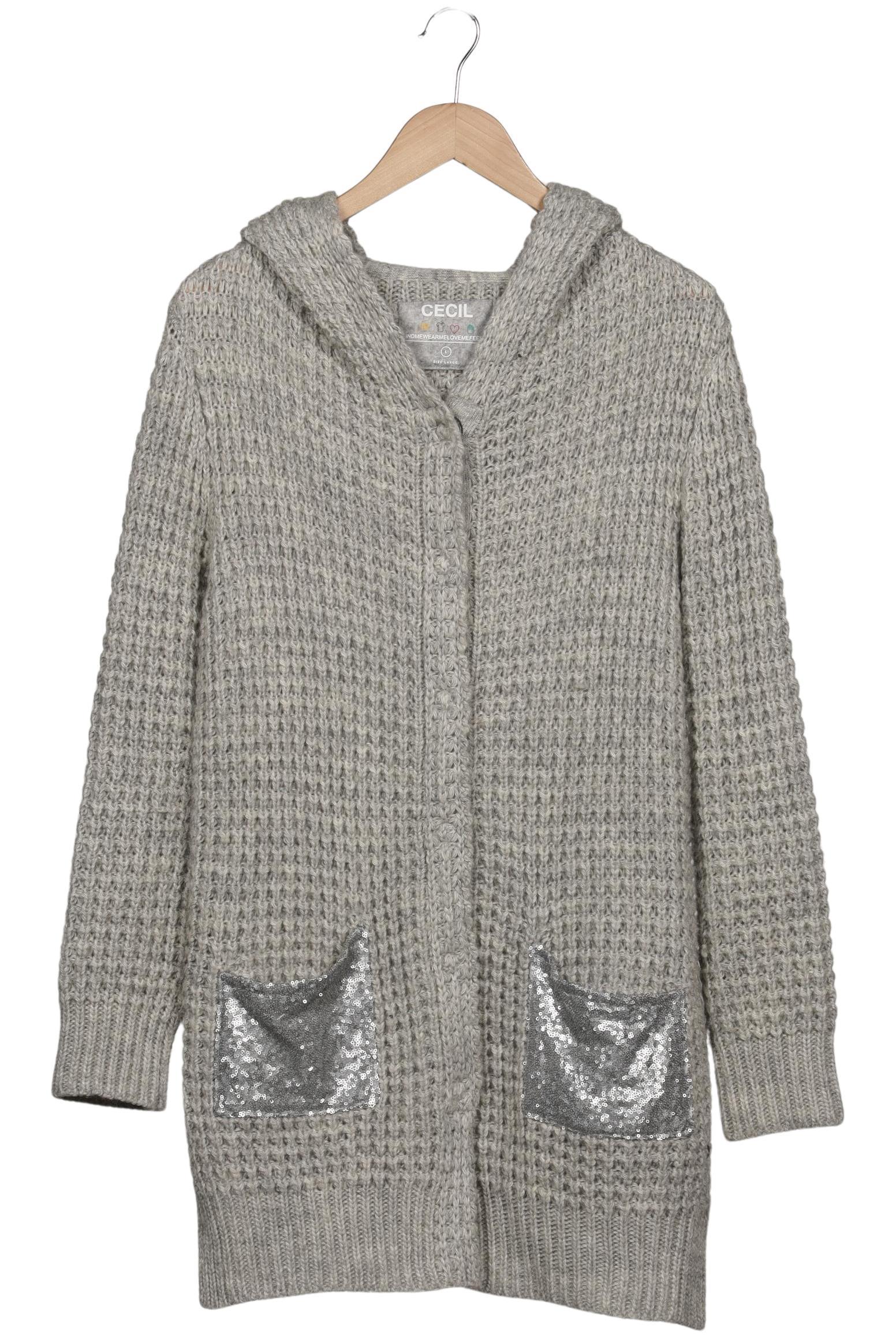 

Cecil Damen Strickjacke, grau, Gr. 42