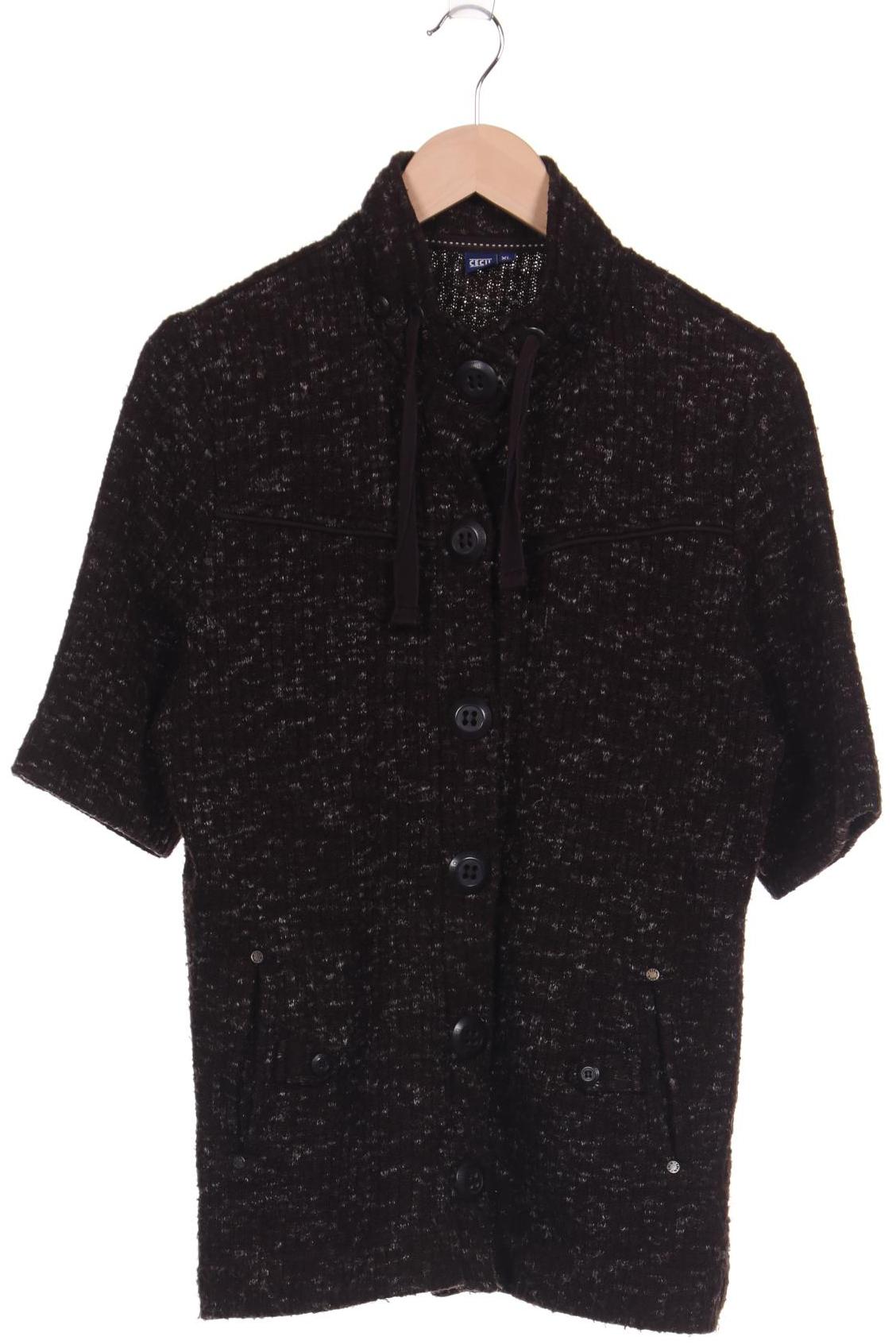 

CECIL Damen Strickjacke, schwarz