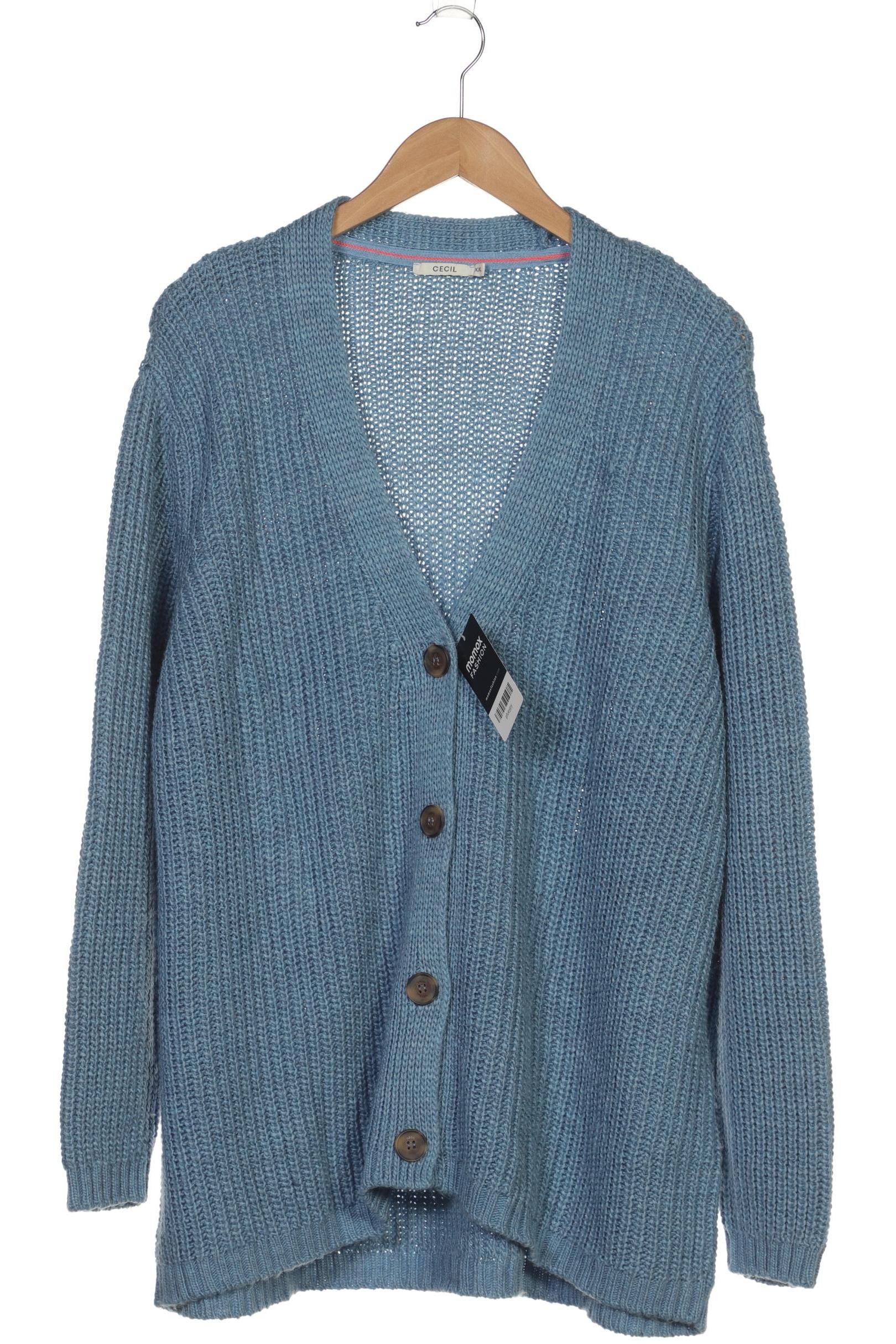

Cecil Damen Strickjacke, blau, Gr. 46
