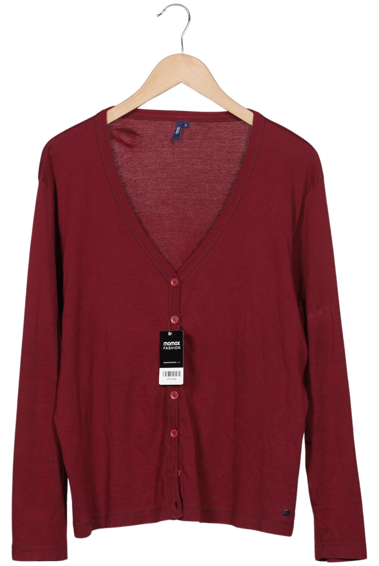 

Cecil Damen Strickjacke, bordeaux, Gr. 44