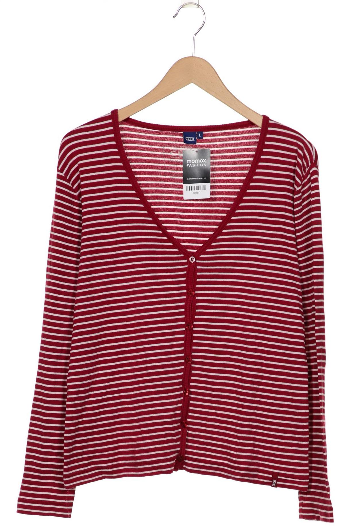 

CECIL Damen Strickjacke, bordeaux