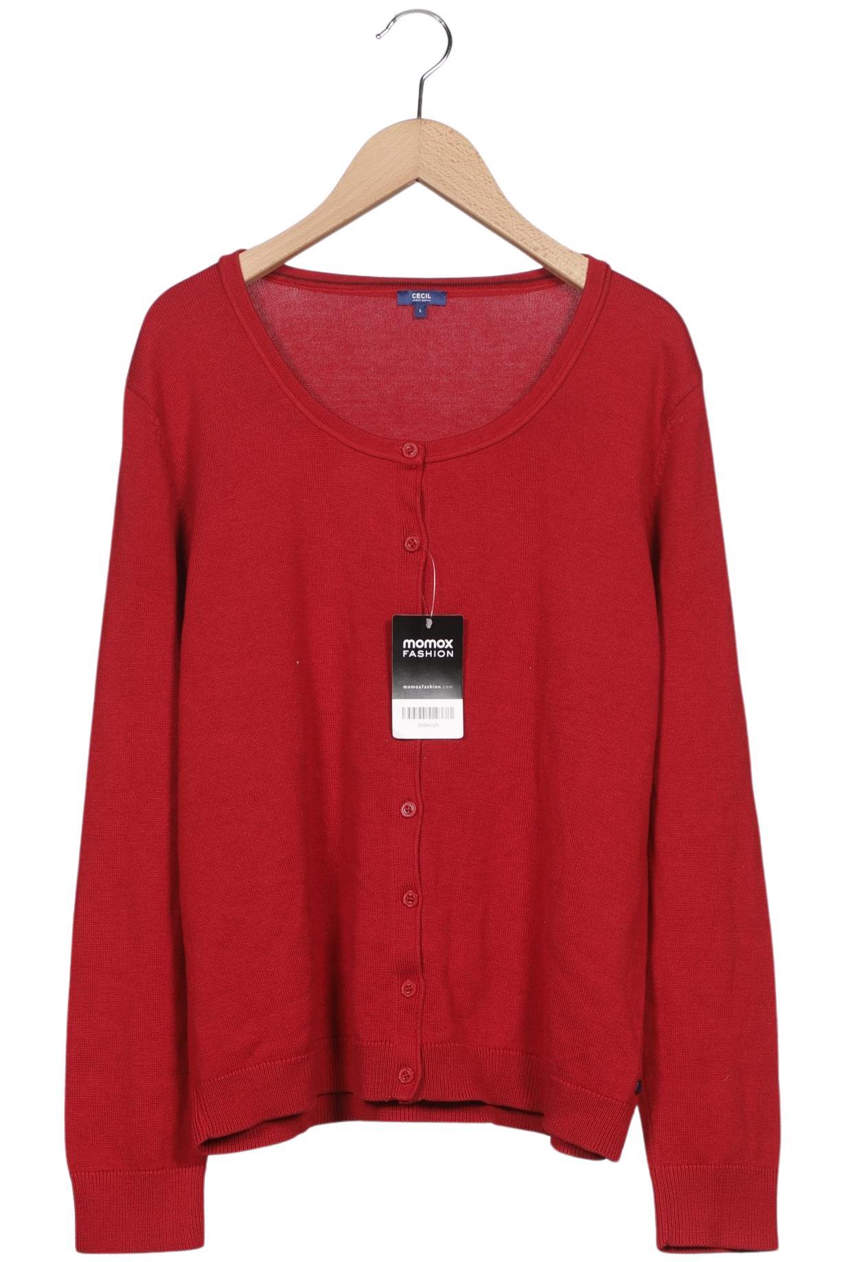 

Cecil Damen Strickjacke, rot, Gr. 42