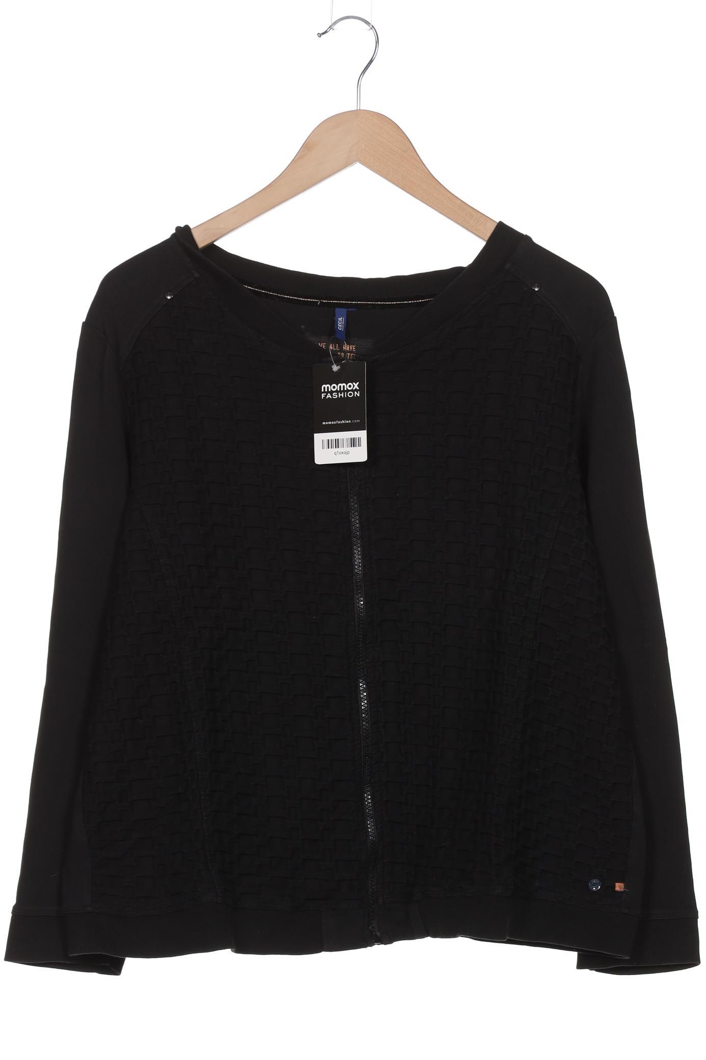

Cecil Damen Strickjacke, schwarz, Gr. 46