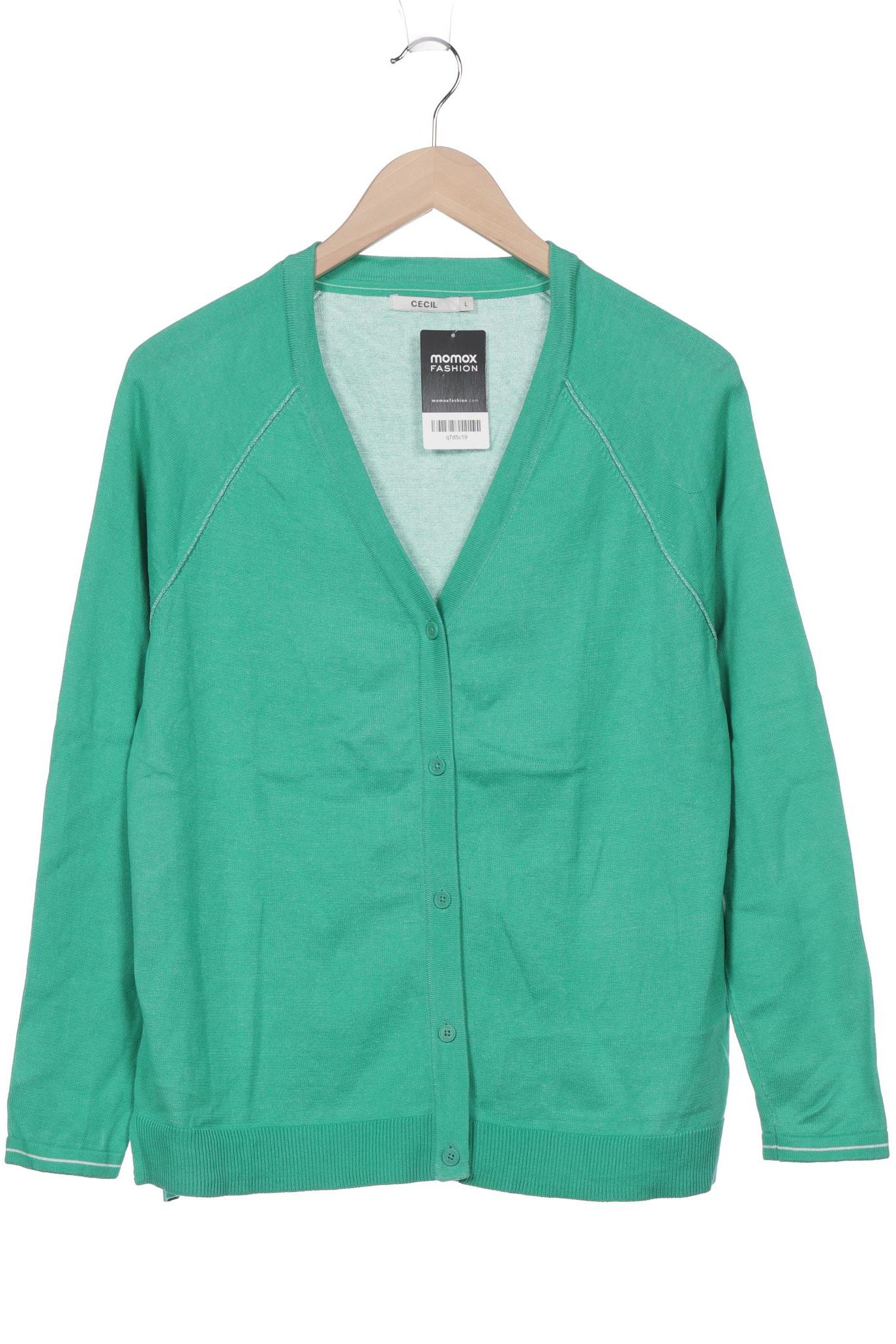

CECIL Damen Strickjacke, grün