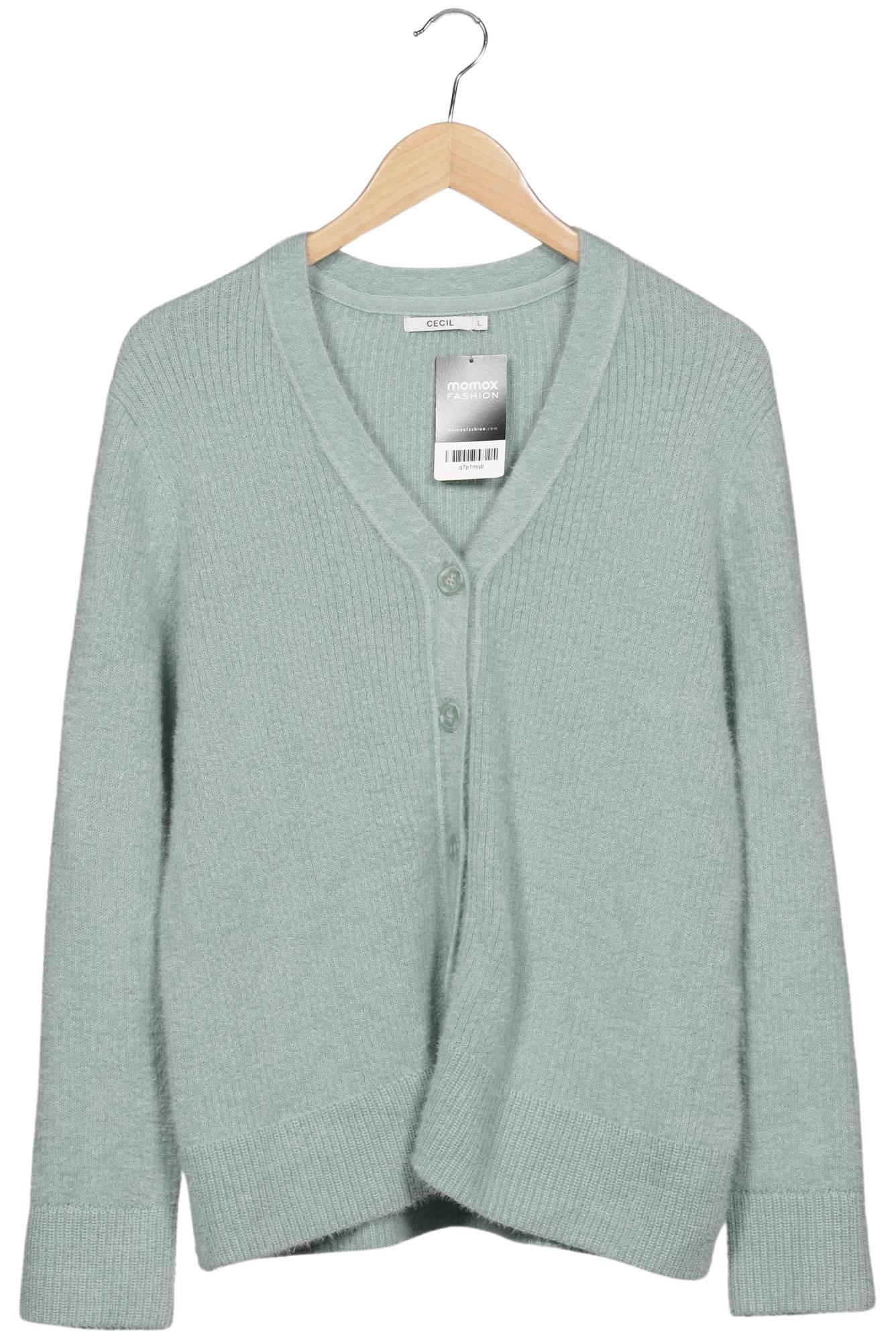 

Cecil Damen Strickjacke, hellgrün, Gr. 42