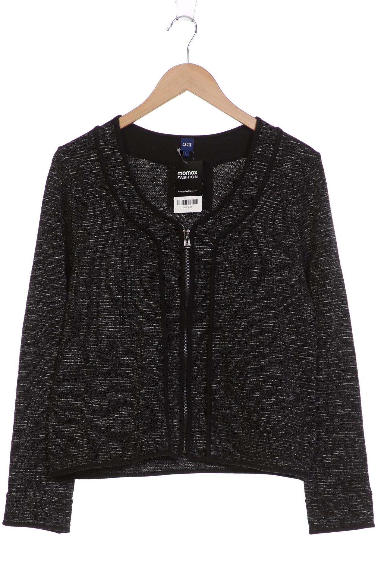 

Cecil Damen Strickjacke, schwarz, Gr. 42