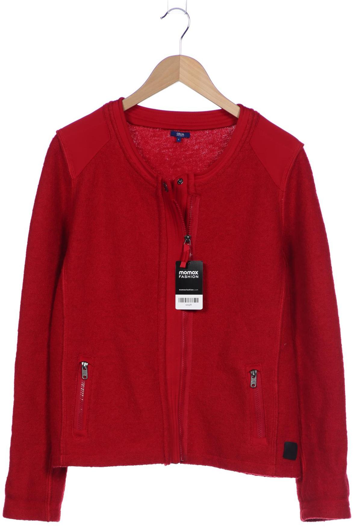 

Cecil Damen Strickjacke, rot, Gr. 42