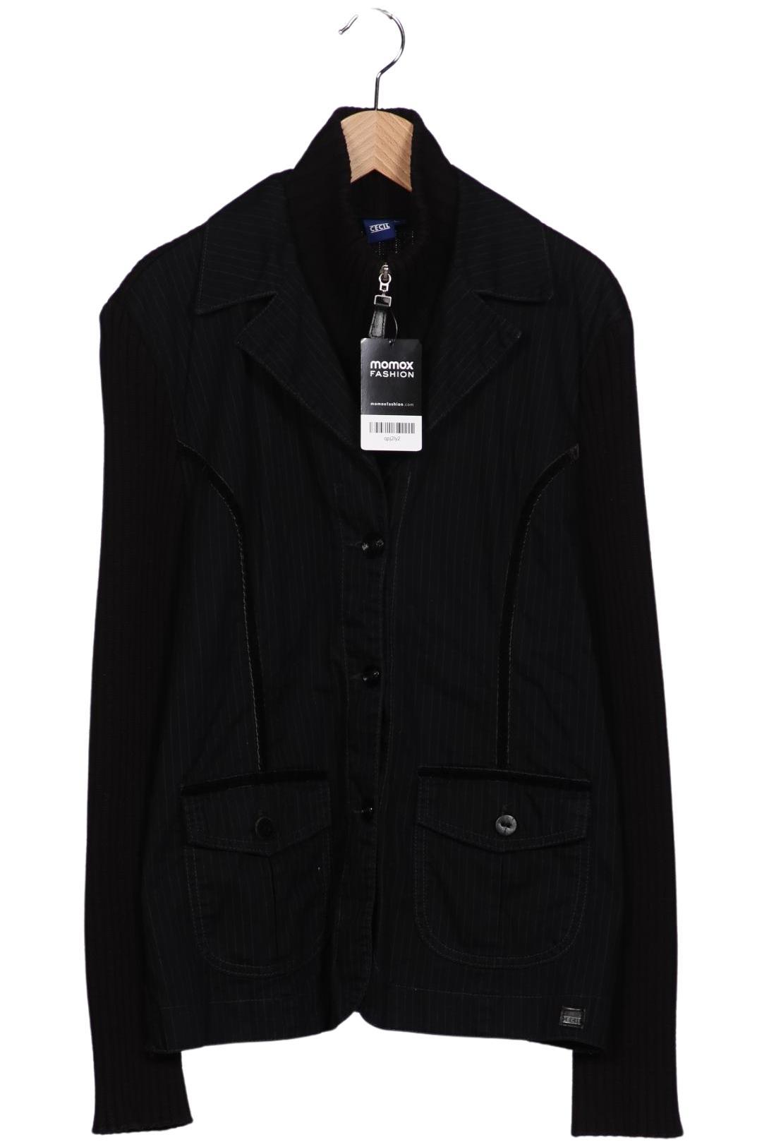 

Cecil Damen Strickjacke, schwarz, Gr. 44