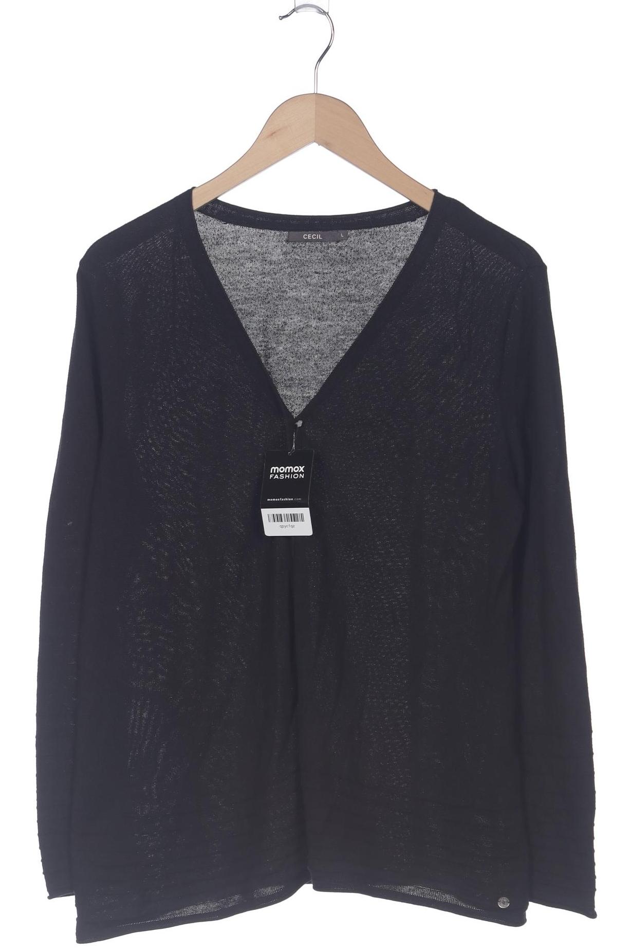 

Cecil Damen Strickjacke, schwarz, Gr. 42