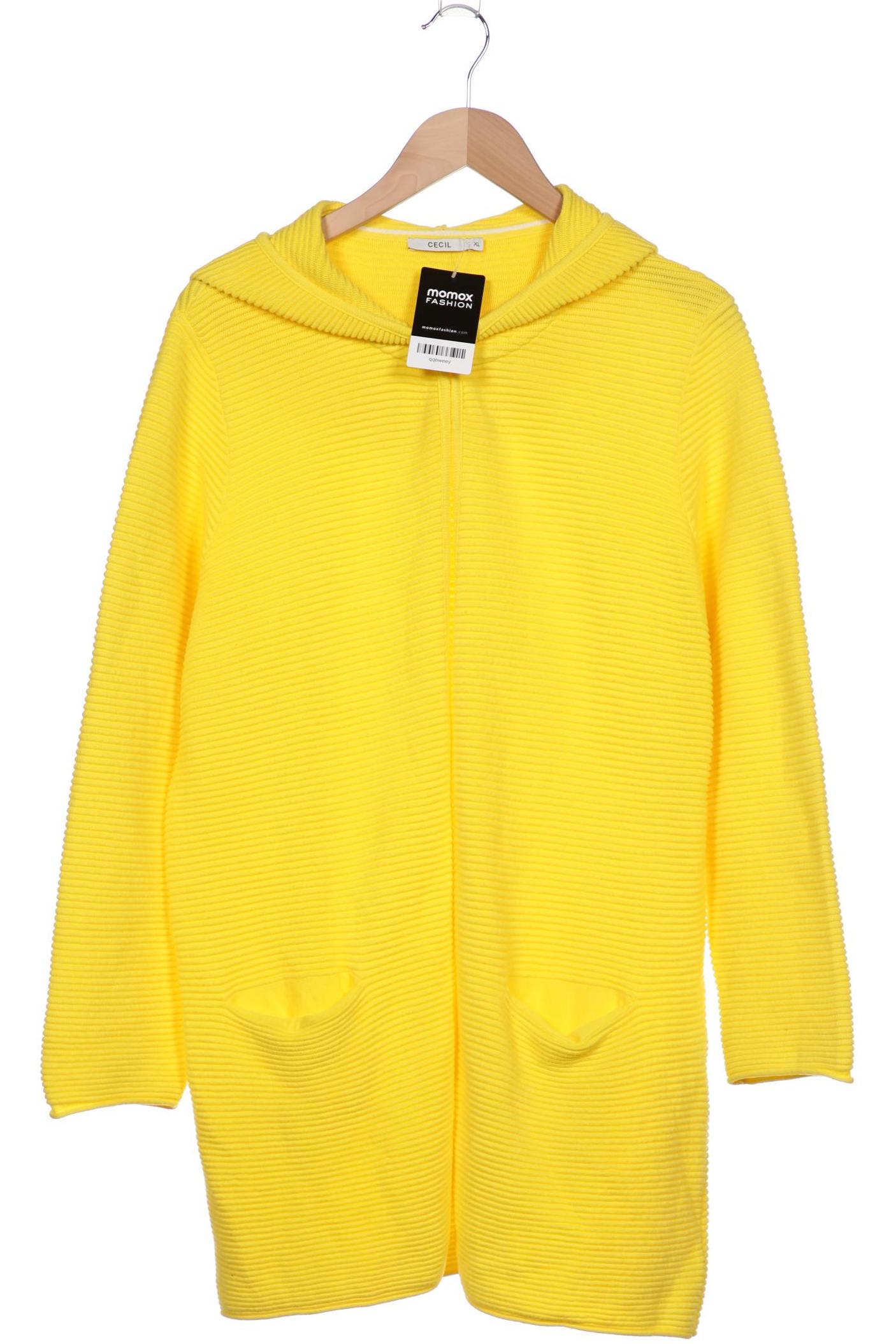 

CECIL Damen Strickjacke, gelb