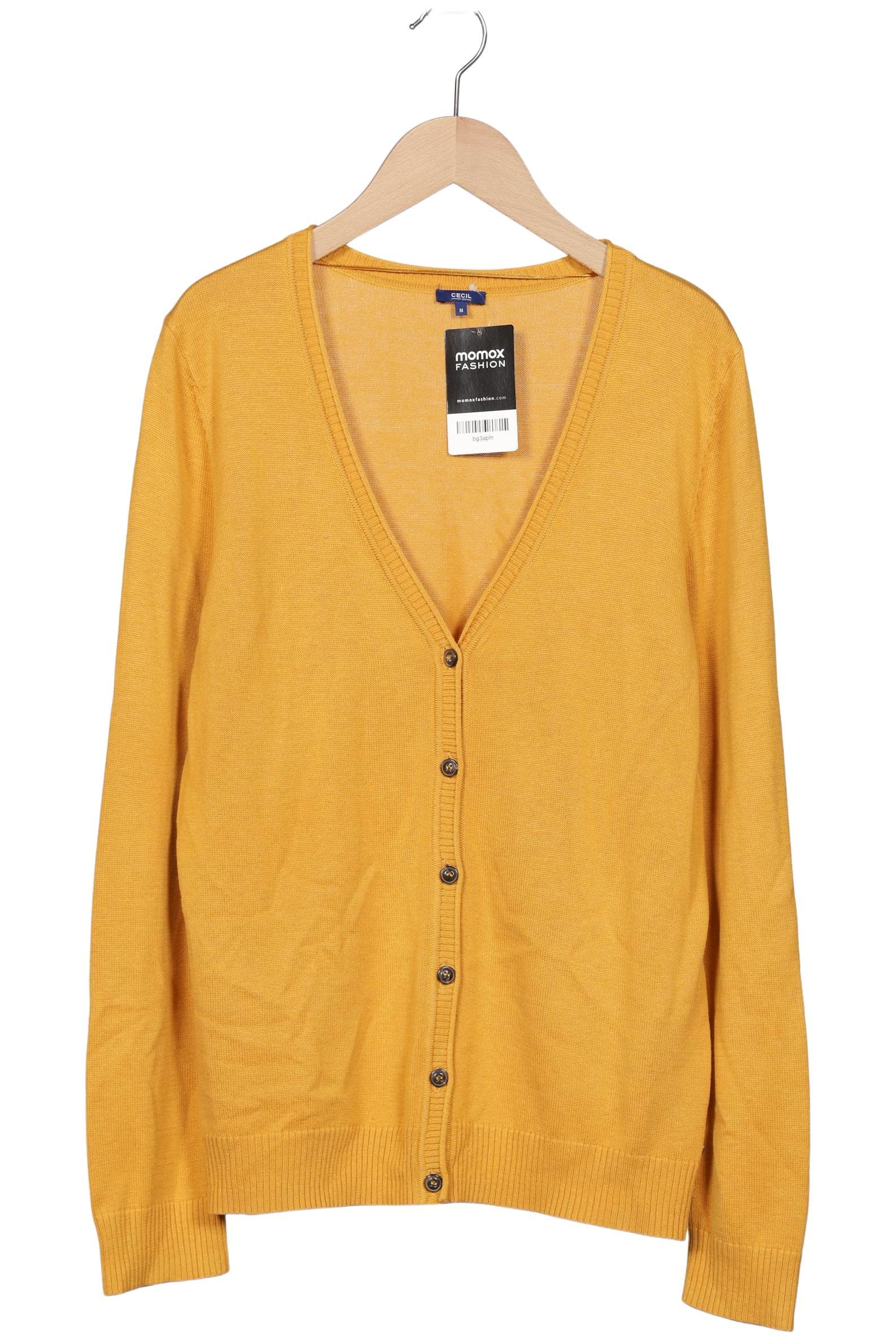 

Cecil Damen Strickjacke, gelb, Gr. 38