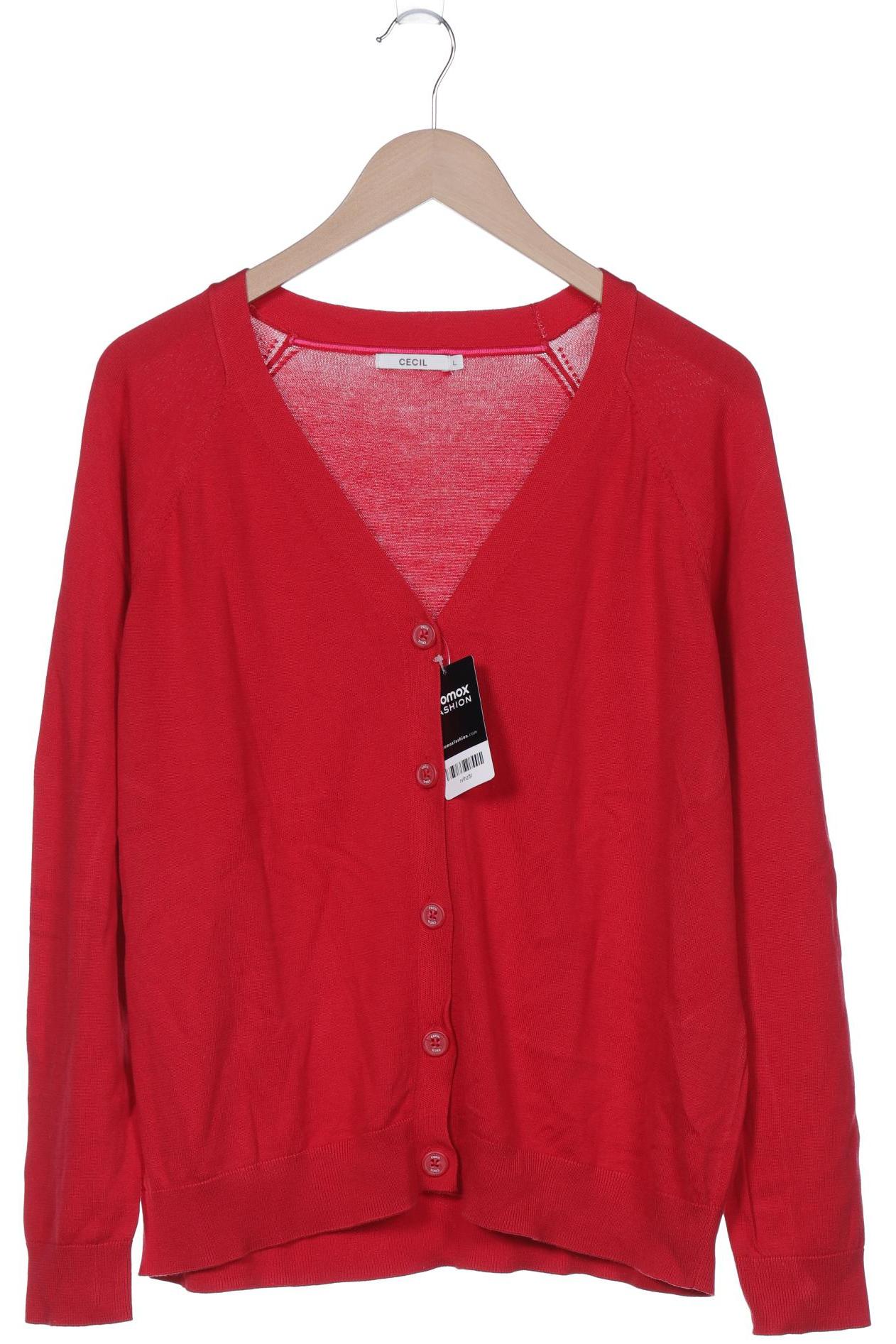 

Cecil Damen Strickjacke, rot, Gr. 42