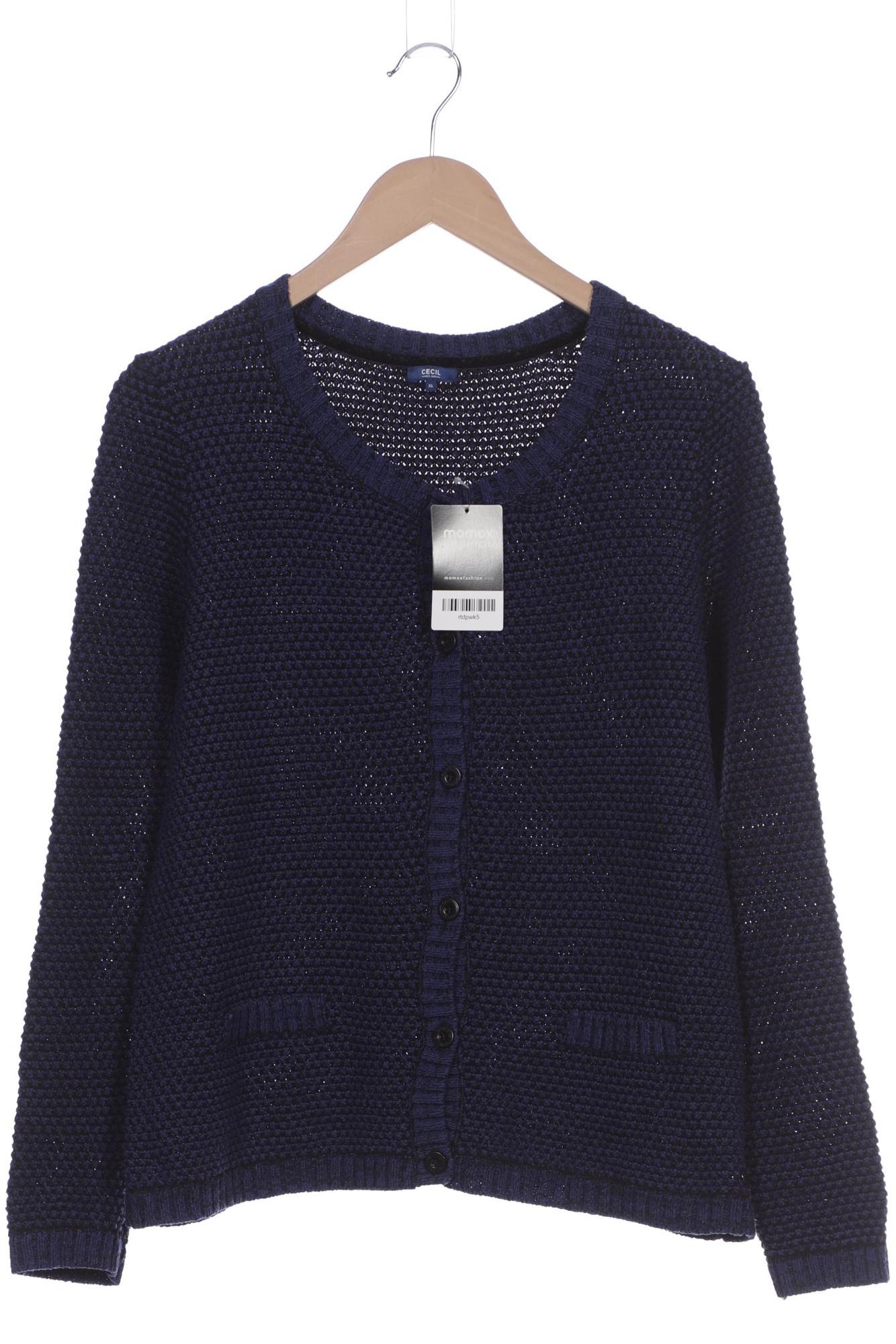 

Cecil Damen Strickjacke, blau, Gr. 44