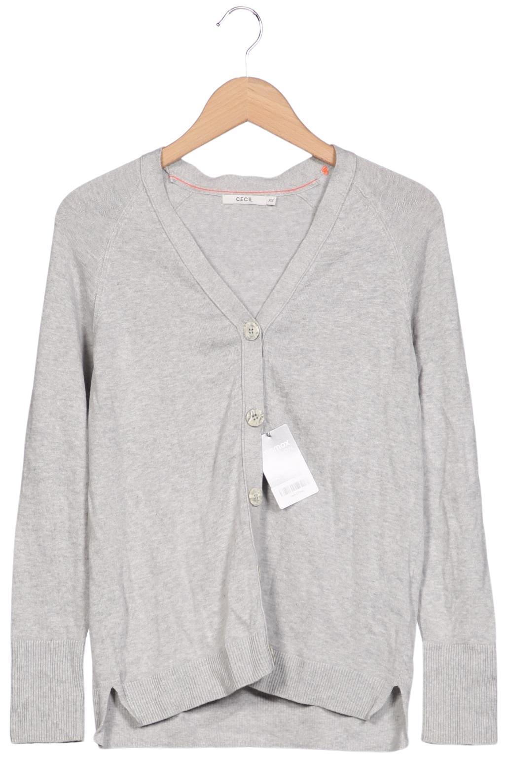 

Cecil Damen Strickjacke, grau, Gr. 34