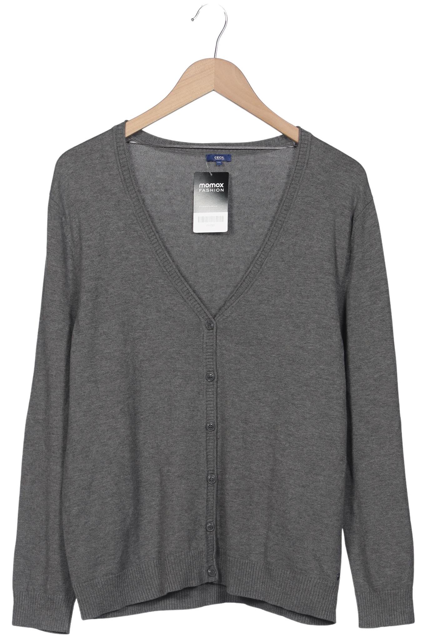 

Cecil Damen Strickjacke, grau, Gr. 46