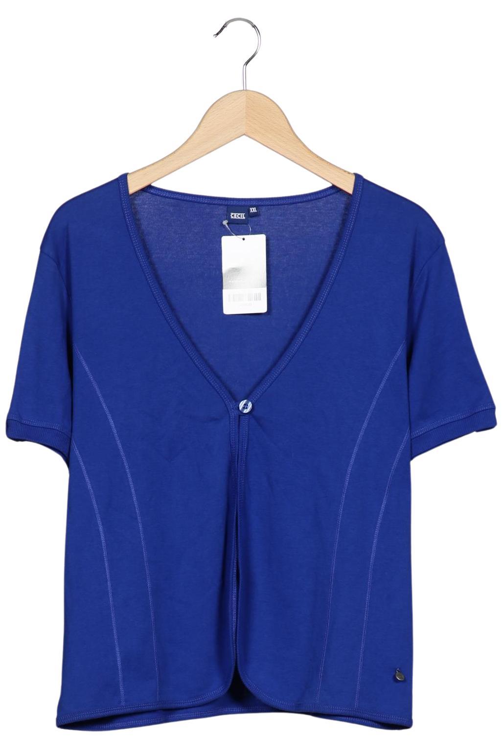 

Cecil Damen Strickjacke, blau, Gr. 46
