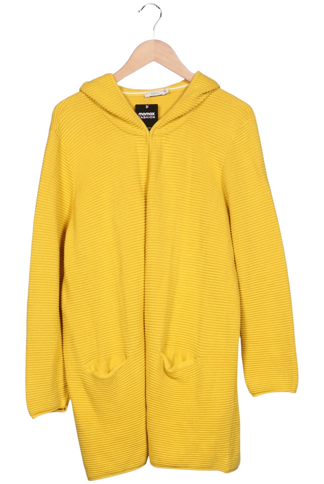 

Cecil Damen Strickjacke, gelb, Gr. 46