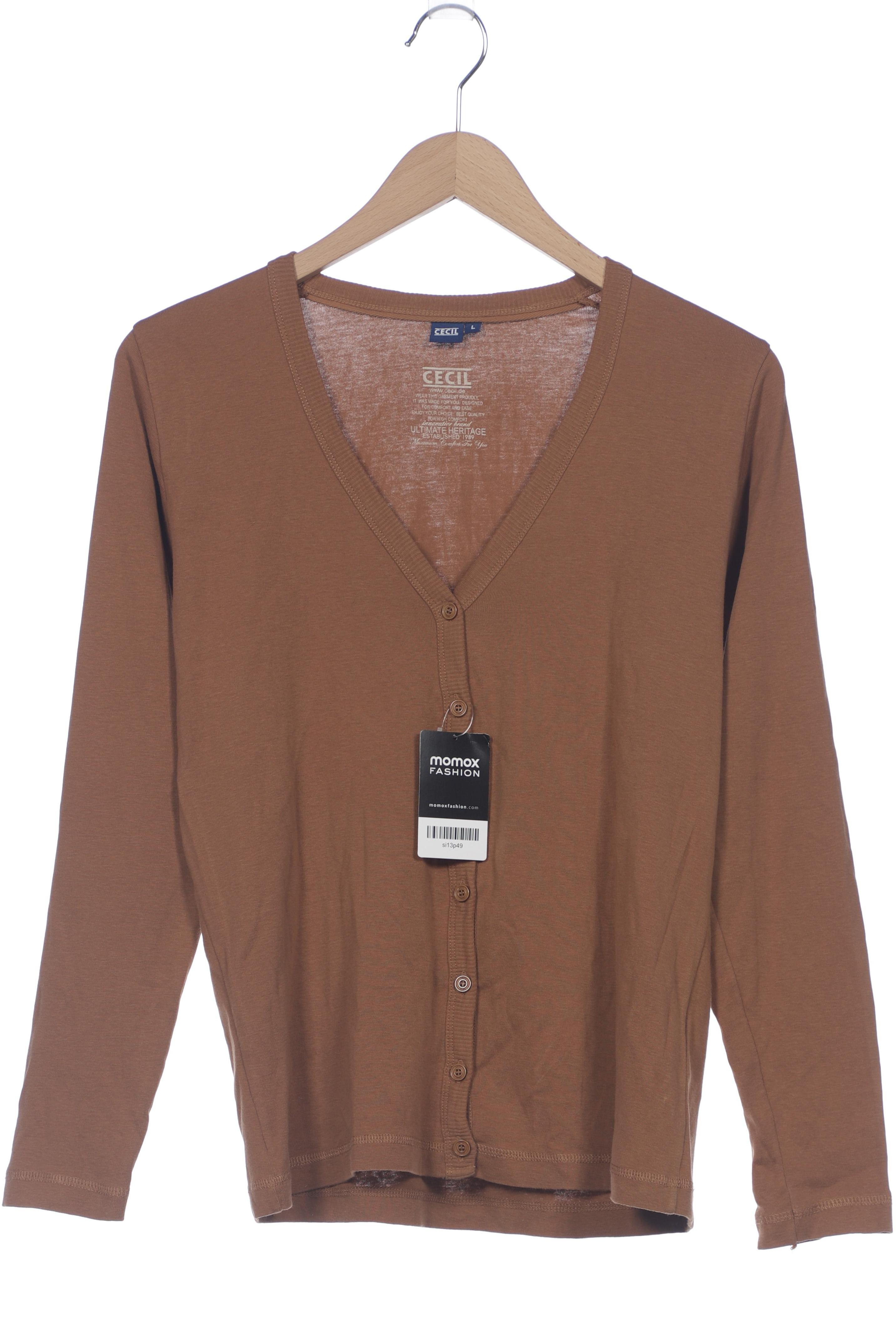 

Cecil Damen Strickjacke, braun, Gr. 42
