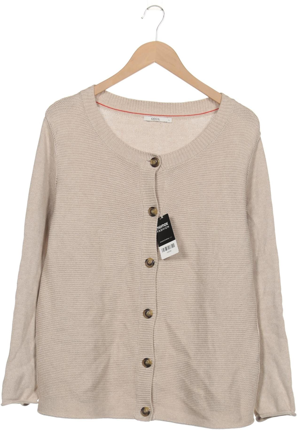 

Cecil Damen Strickjacke, beige, Gr. 42