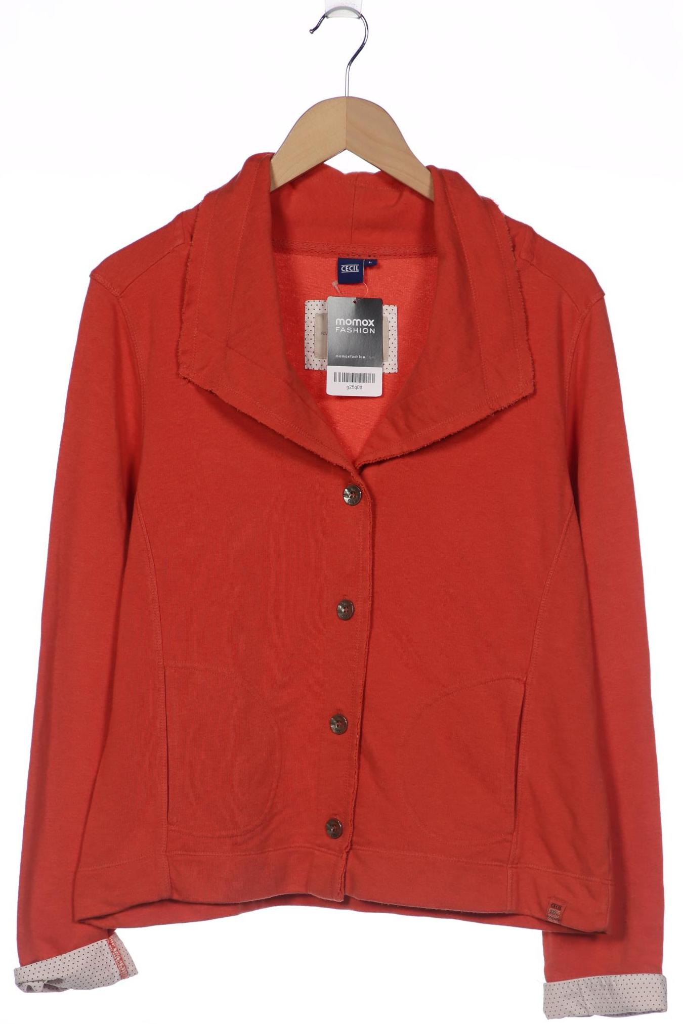 

Cecil Damen Strickjacke, orange, Gr. 42