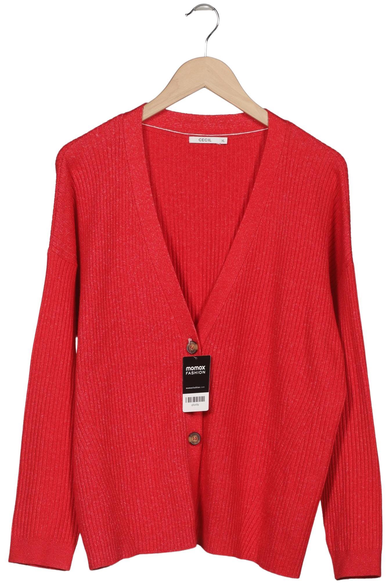 

Cecil Damen Strickjacke, rot, Gr. 44