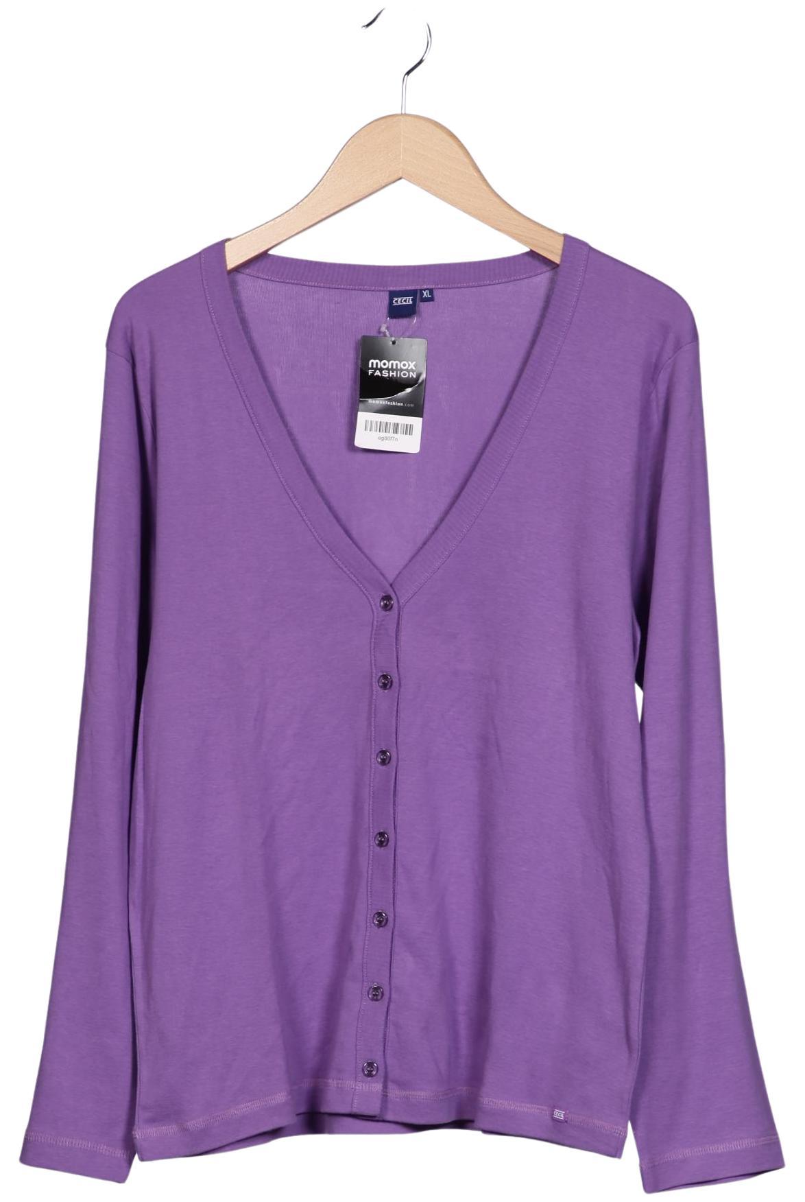 

Cecil Damen Strickjacke, flieder, Gr. 44