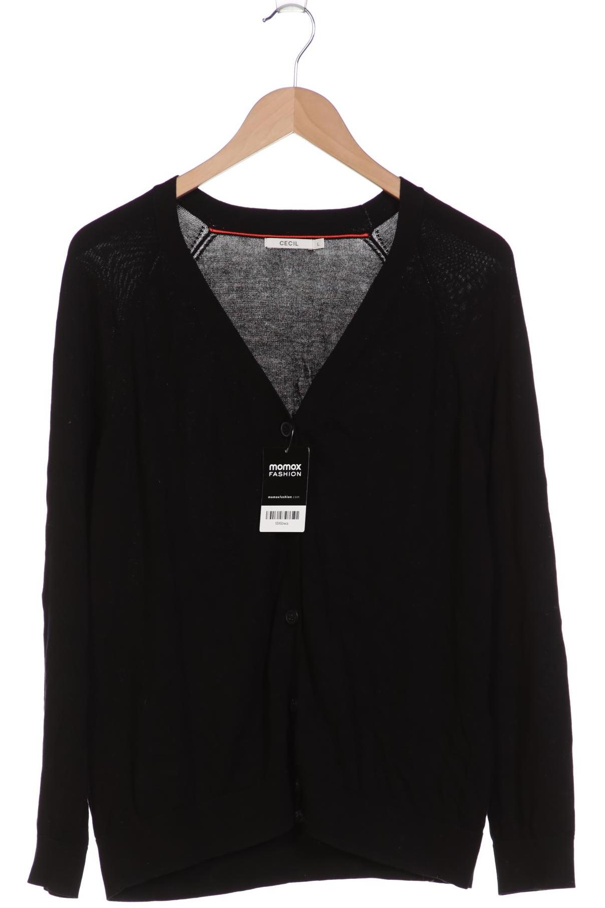 

Cecil Damen Strickjacke, schwarz, Gr. 42
