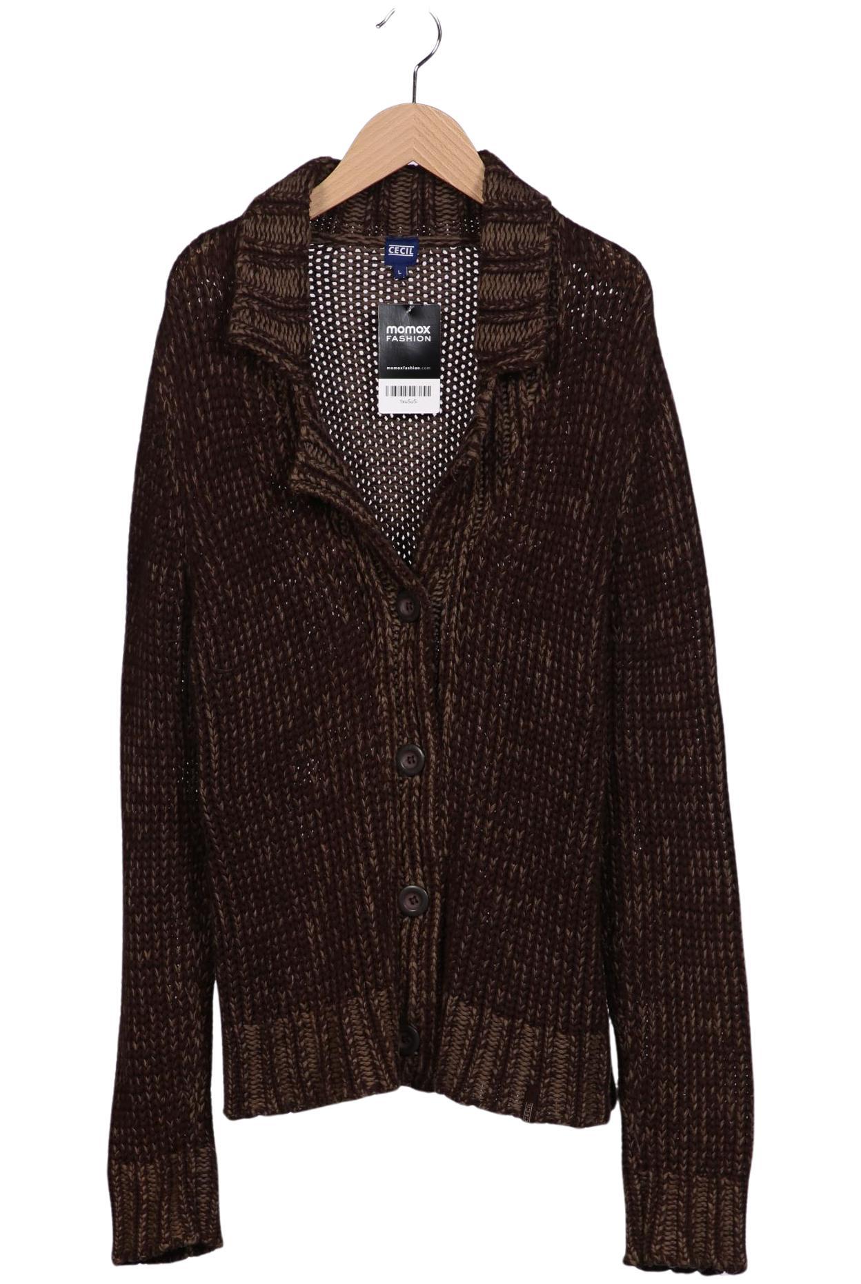 

Cecil Damen Strickjacke, braun, Gr. 42