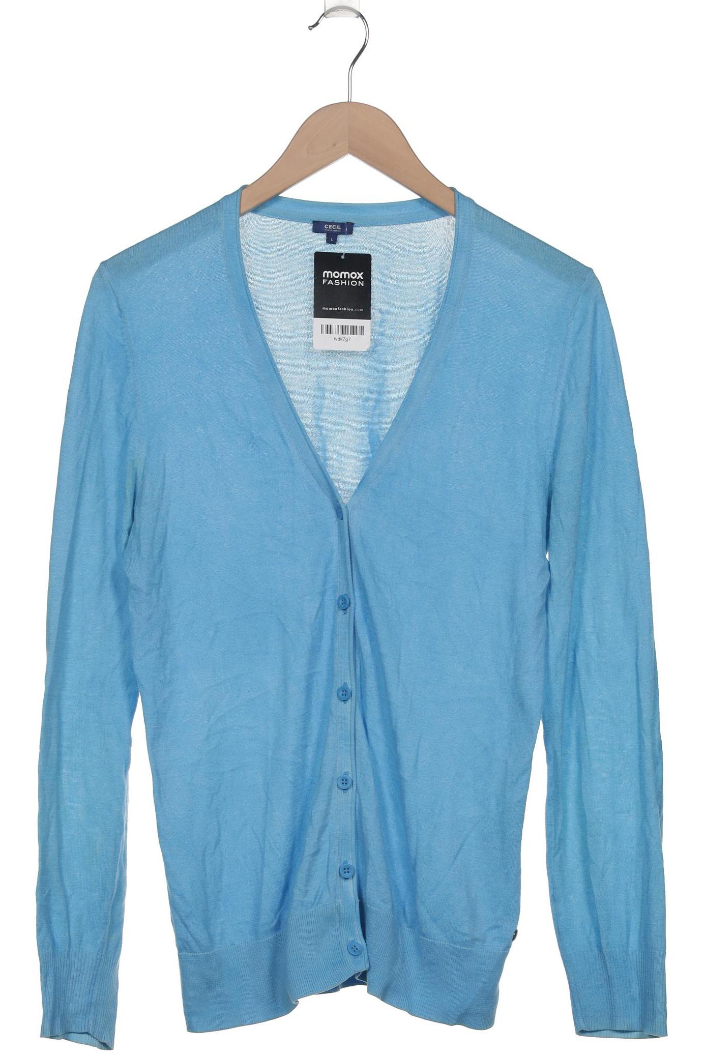 

Cecil Damen Strickjacke, blau, Gr. 42