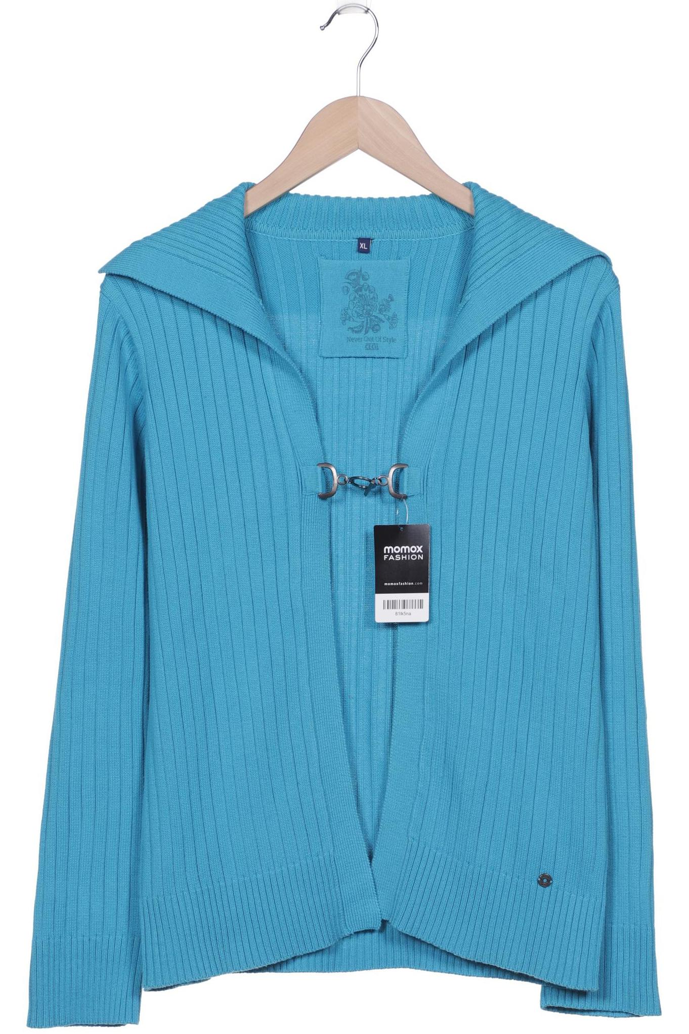 

CECIL Damen Strickjacke, blau