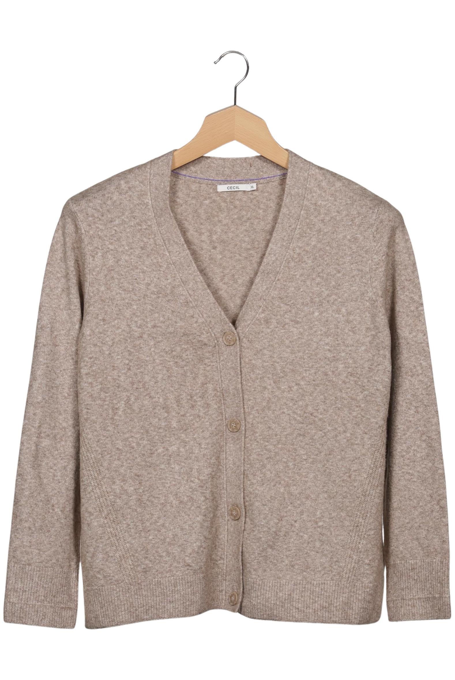 

Cecil Damen Strickjacke, beige, Gr. 44