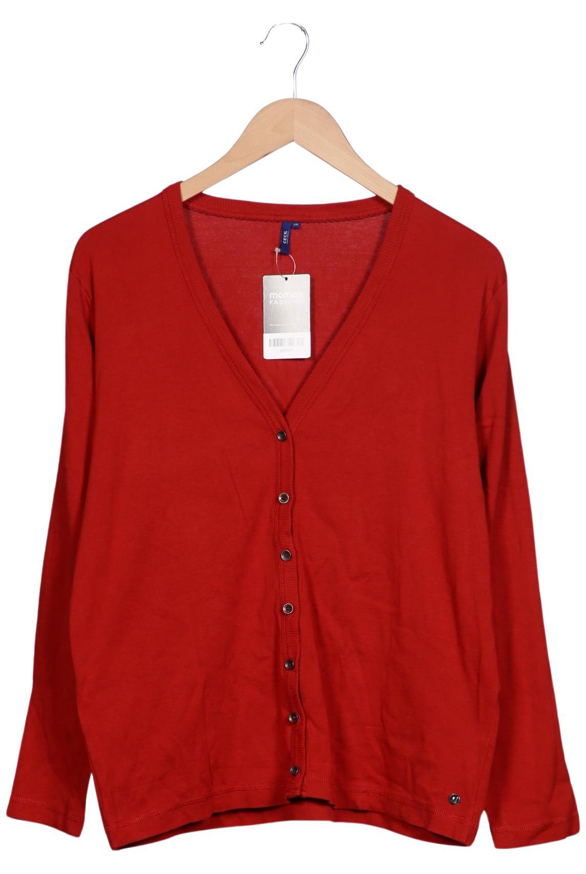 

Cecil Damen Strickjacke, rot, Gr. 46