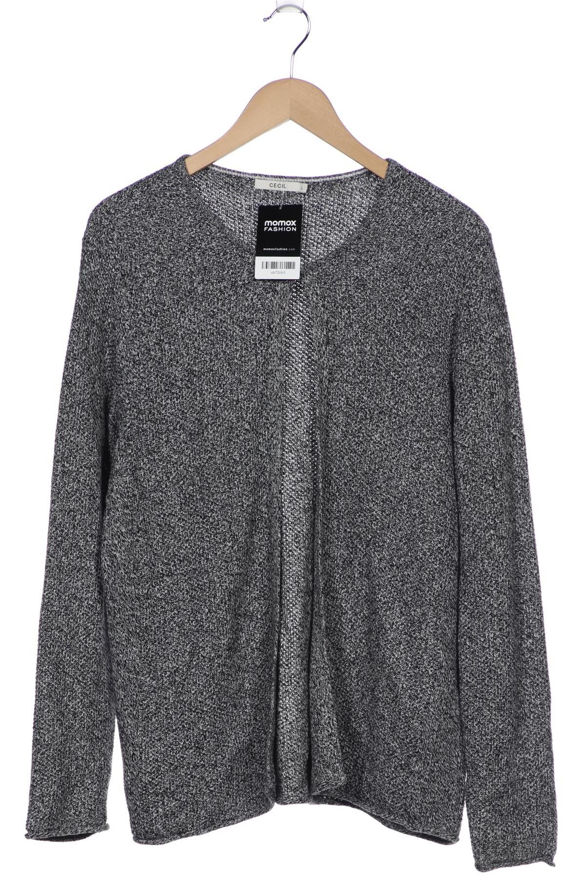 

CECIL Damen Strickjacke, schwarz