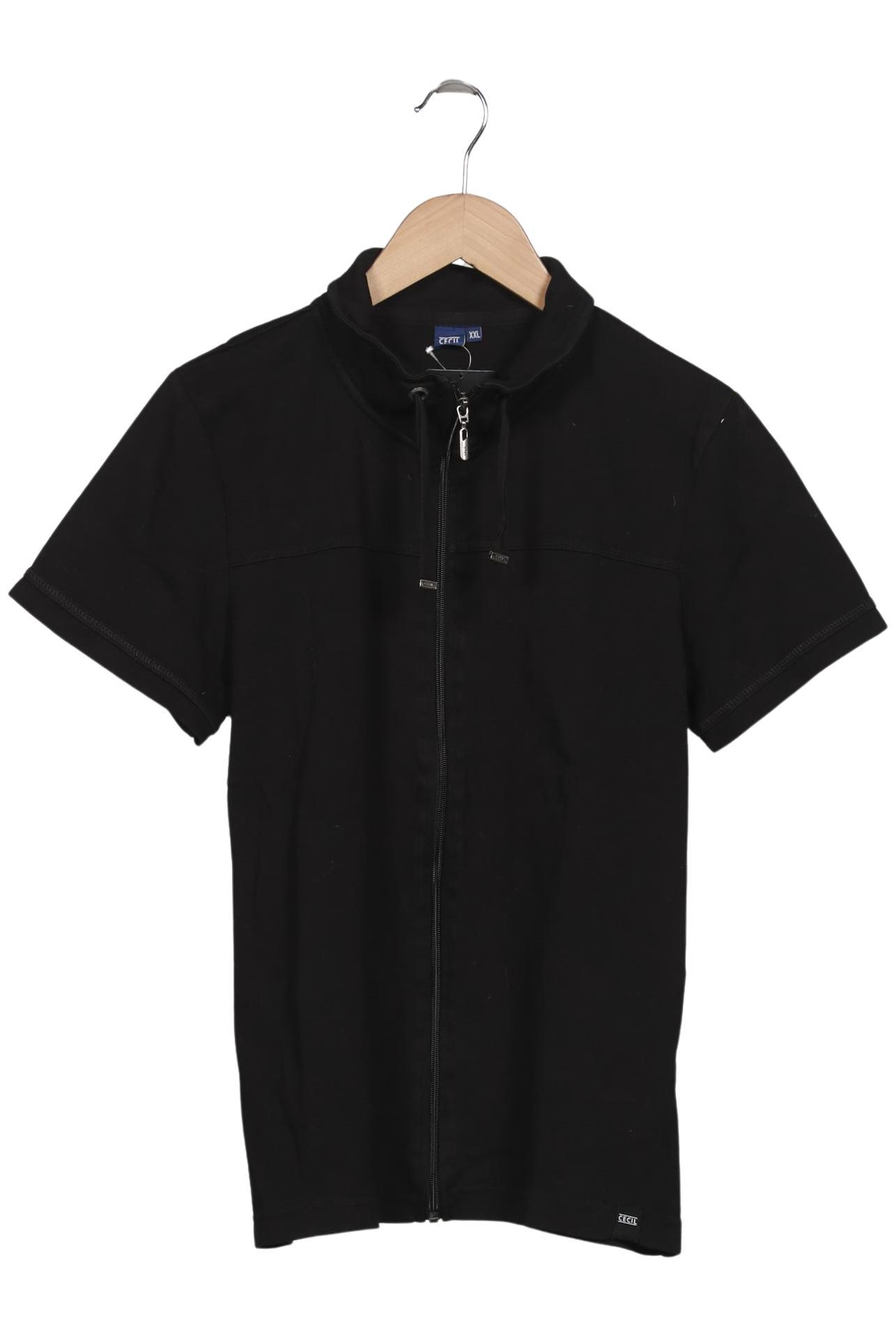 

Cecil Damen Strickjacke, schwarz, Gr. 46