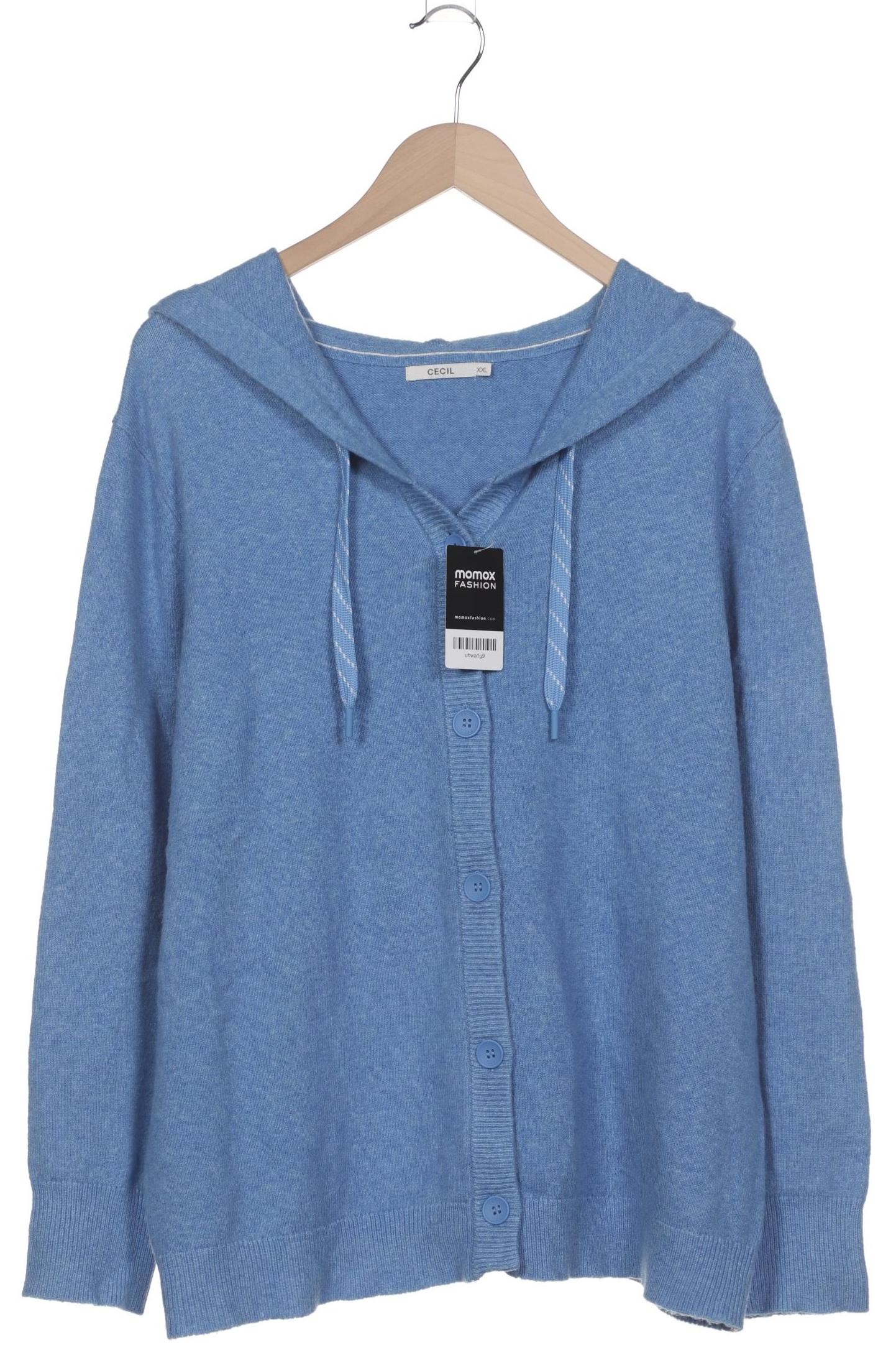 

Cecil Damen Strickjacke, blau, Gr. 46