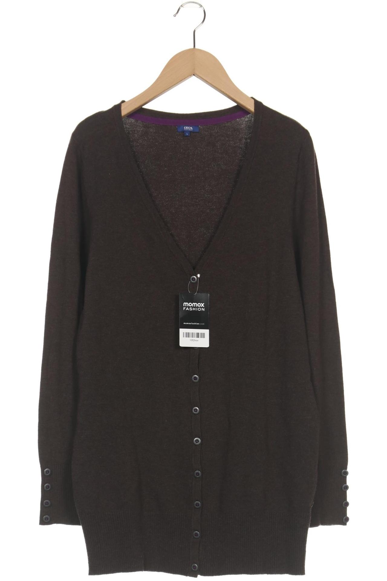 

Cecil Damen Strickjacke, braun, Gr. 42