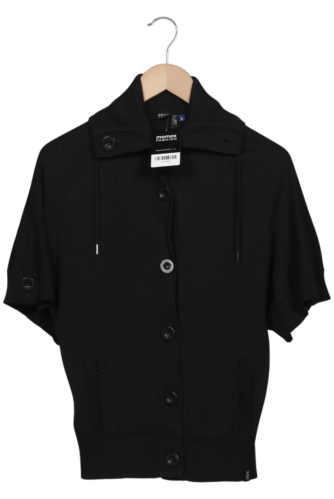 

Cecil Damen Strickjacke, schwarz, Gr. 36