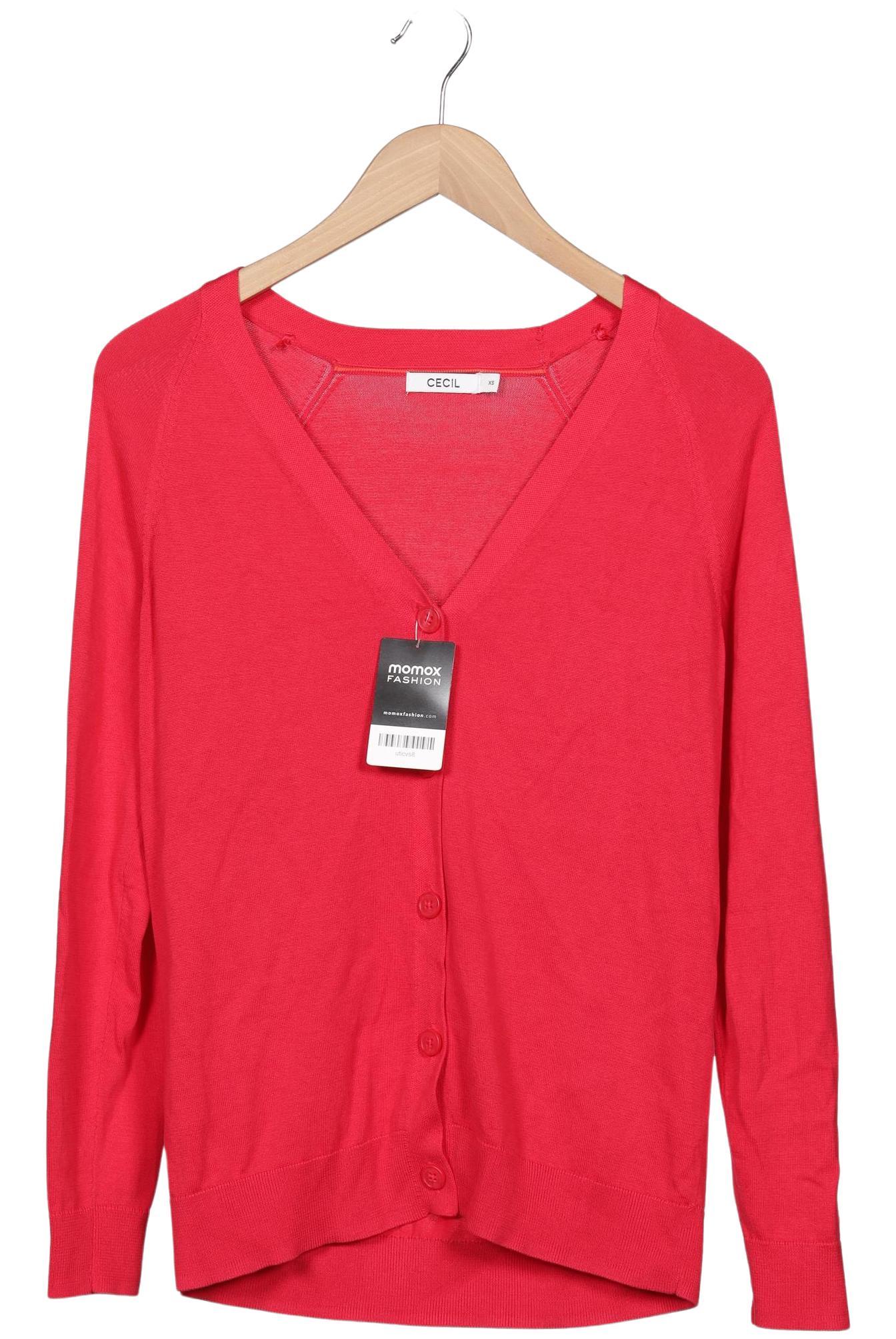 

Cecil Damen Strickjacke, rot, Gr. 34