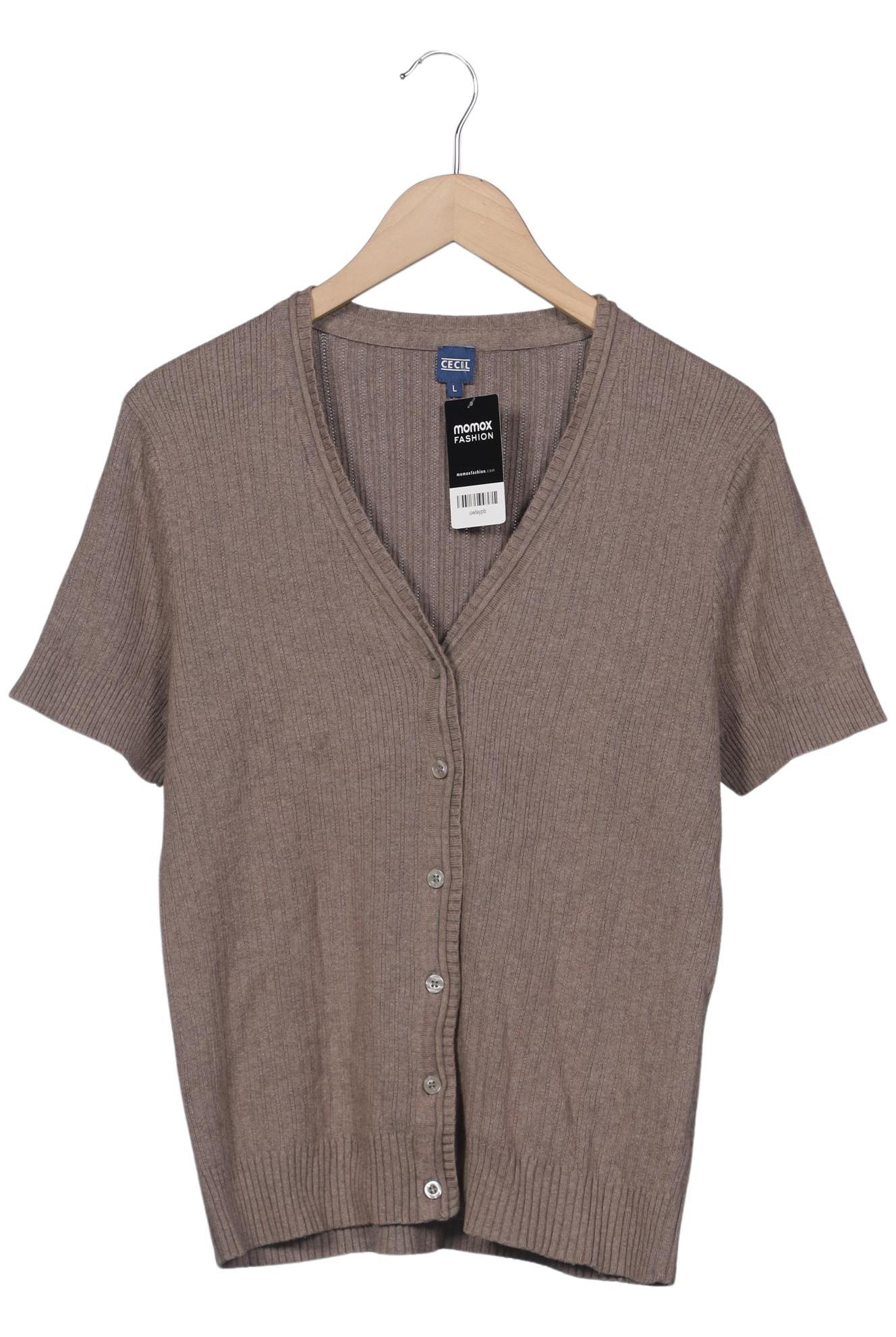 

Cecil Damen Strickjacke, beige, Gr. 42